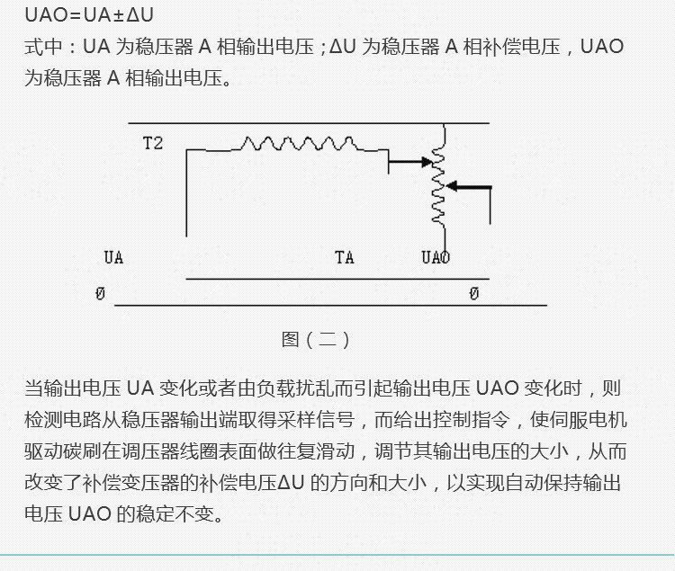 智能数显稳压器工作原理