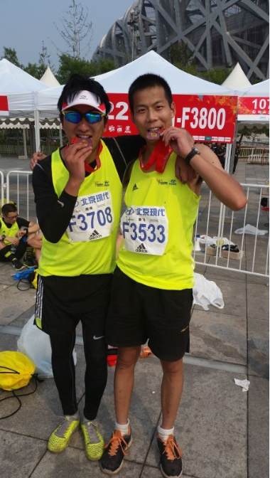 北京弘通公司选手永夺北马奖牌图1